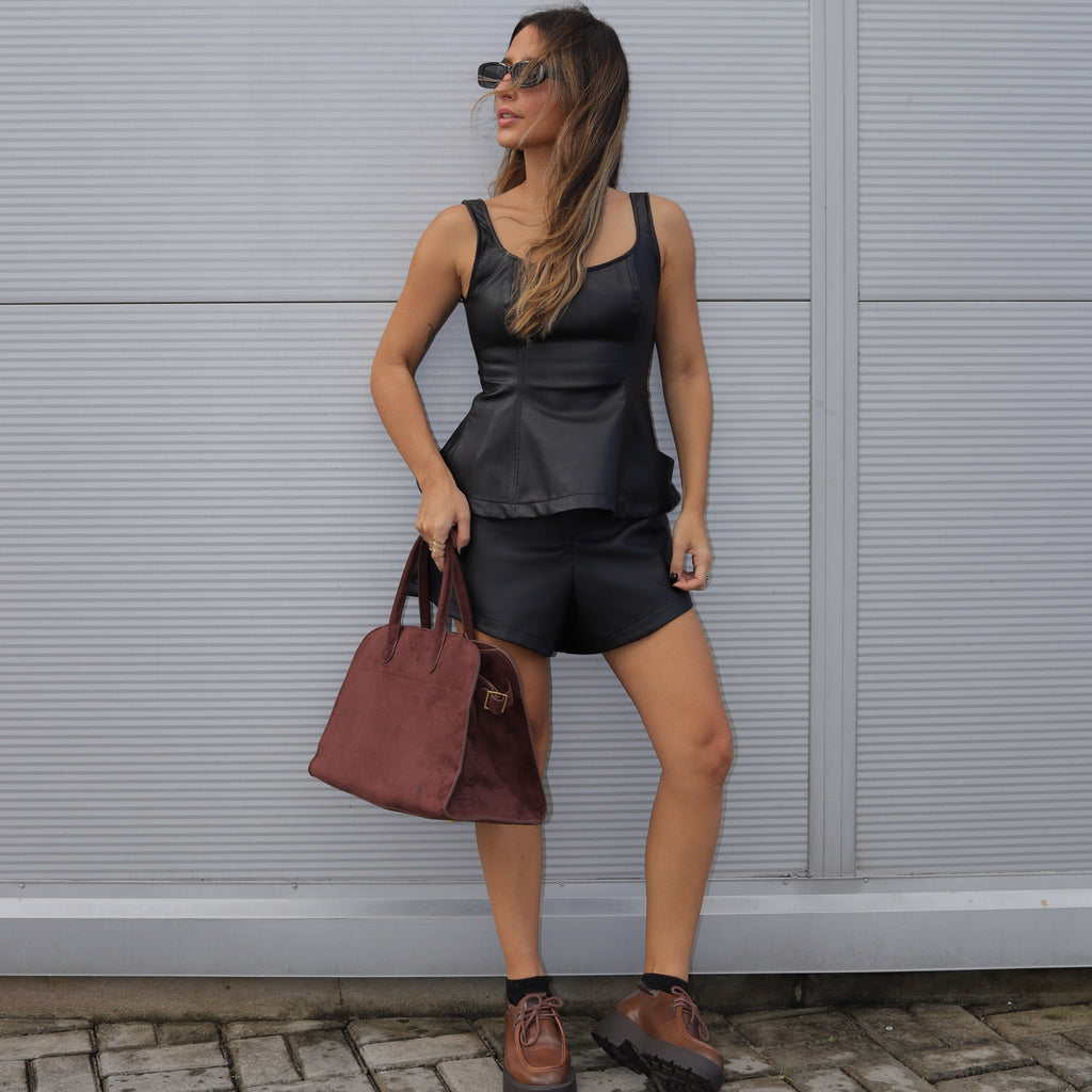 Bolsa Grande Camurça Carrie