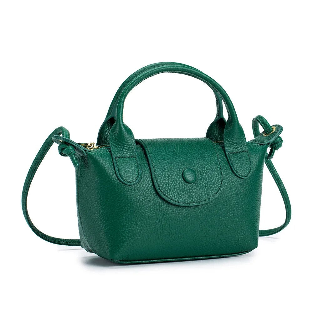Bolsa Tiracolo Pequena Couro Legítimo Tilia