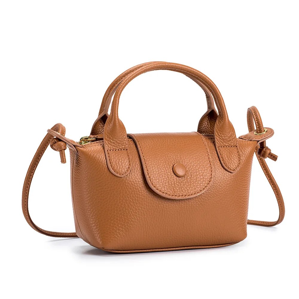 Bolsa Tiracolo Pequena Couro Legítimo Tilia