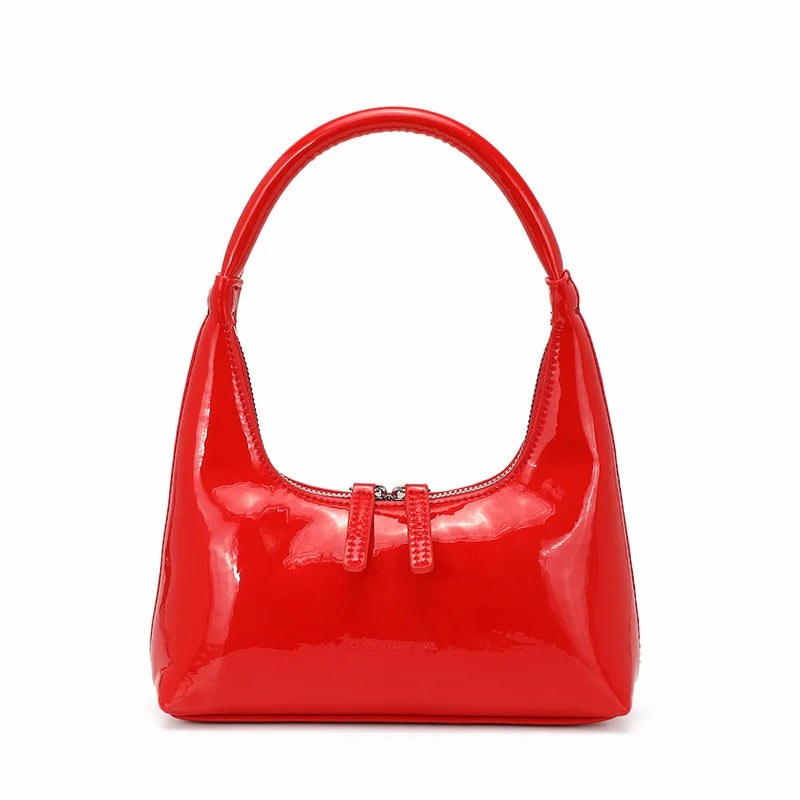 Bolsa Baguete Couro Legítimo Liz
