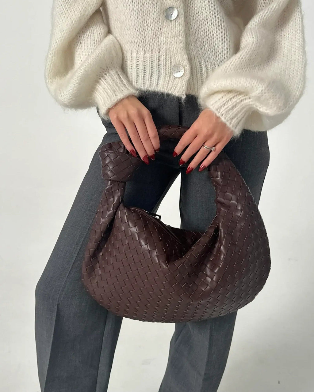 Bolsa Trançada Alice Grande