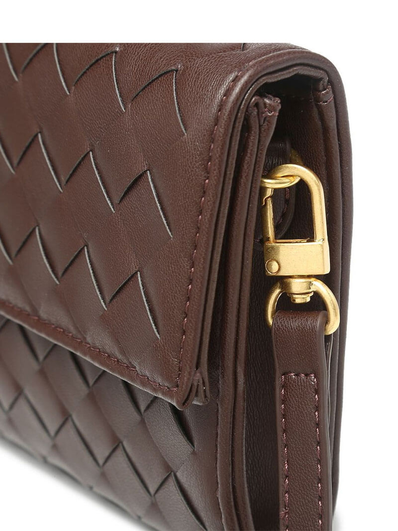 Bolsa Clutch Trançada Paige