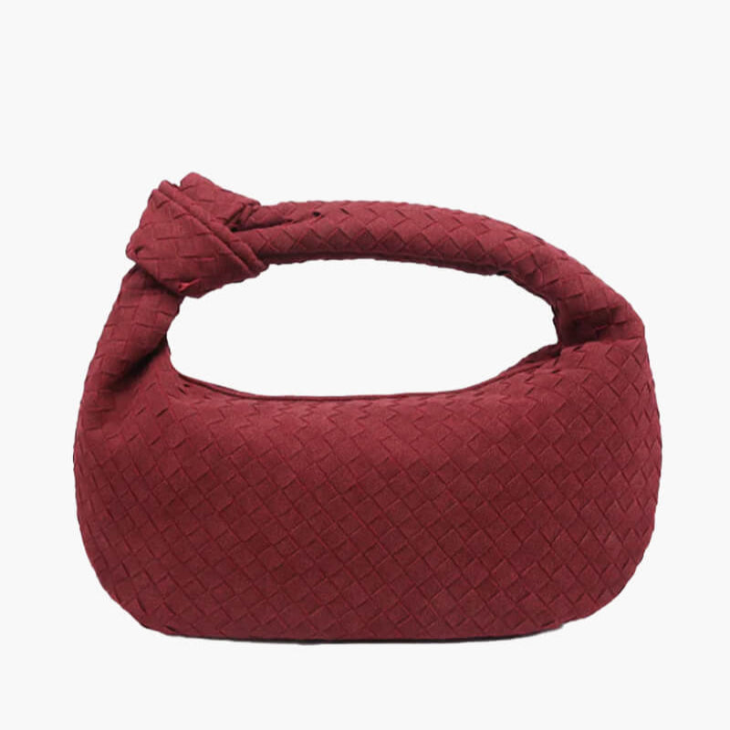 Bolsa Trançada Alice Grande Camurça